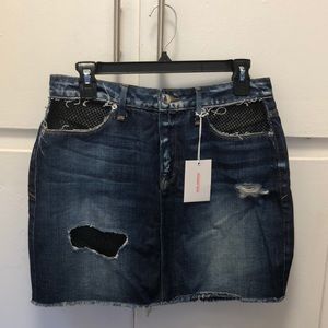 GOOD AMERICAN mini skirt